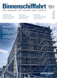 Titelbild der Ausgabe 10/2025 von Binnenschifffahrt. Diese Zeitschrift und viele weitere Logistikmagazine und Medienmagazine als Abo oder epaper bei United Kiosk online kaufen.