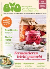 Titelbild der Ausgabe 3/2026 von BIO - Ihr nachhaltiger Ratgeber für Gesundheit & Ernährung. Diese Zeitschrift und viele weitere Elternzeitschriften und Tierzeitschriften als Abo oder epaper bei United Kiosk online kaufen.