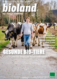 Titelbild der Ausgabe 5/2025 von bioland-Fachmagazin. Diese Zeitschrift und viele weitere Naturzeitschriften, Landwirtschaftszeitungen und Umweltmagazine als Abo oder epaper bei United Kiosk online kaufen.