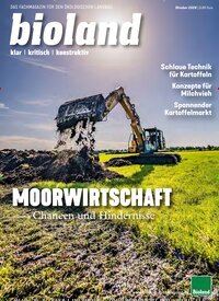Titelbild der Ausgabe 10/2026 von bioland-Fachmagazin. Diese Zeitschrift und viele weitere Naturzeitschriften, Landwirtschaftszeitungen und Umweltmagazine als Abo oder epaper bei United Kiosk online kaufen.