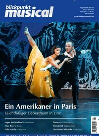 Titelbild der Ausgabe 1/2019 von blickpunkt musical. Diese Zeitschrift und viele weitere Kunstmagazine und Kulturmagazine als Abo oder epaper bei United Kiosk online kaufen.