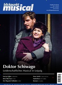 Titelbild der Ausgabe 2/2018 von blickpunkt musical. Diese Zeitschrift und viele weitere Kunstmagazine und Kulturmagazine als Abo oder epaper bei United Kiosk online kaufen.