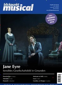 Titelbild der Ausgabe 3/2018 von blickpunkt musical. Diese Zeitschrift und viele weitere Kunstmagazine und Kulturmagazine als Abo oder epaper bei United Kiosk online kaufen.