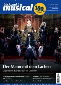 Titelbild der Ausgabe 3/2019 von blickpunkt musical. Diese Zeitschrift und viele weitere Kunstmagazine und Kulturmagazine als Abo oder epaper bei United Kiosk online kaufen.