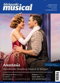 Titelbild der Ausgabe 6/2018 von blickpunkt musical. Diese Zeitschrift und viele weitere Kunstmagazine und Kulturmagazine als Abo oder epaper bei United Kiosk online kaufen.