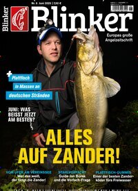 Titelbild der Ausgabe 6/2025 von Blinker. Diese Zeitschrift und viele weitere Sportmagazine als Abo oder epaper bei United Kiosk online kaufen.
