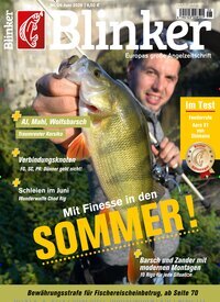 Titelbild der Ausgabe 6/2026 von Blinker. Diese Zeitschrift und viele weitere Sportmagazine als Abo oder epaper bei United Kiosk online kaufen.