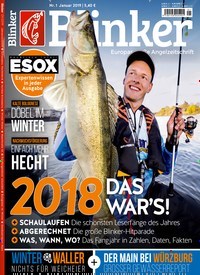 Titelbild der Ausgabe 10/2019 von Blinker. Diese Zeitschrift und viele weitere Sportmagazine als Abo oder epaper bei United Kiosk online kaufen.