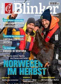 Titelbild der Ausgabe 10/2025 von Blinker. Diese Zeitschrift und viele weitere Sportmagazine als Abo oder epaper bei United Kiosk online kaufen.