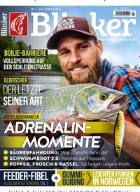 Titelbild der Ausgabe 70/2018 von Blinker. Diese Zeitschrift und viele weitere Sportmagazine als Abo oder epaper bei United Kiosk online kaufen.