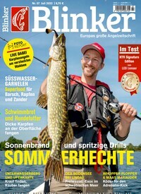 Titelbild der Ausgabe 70/2022 von Blinker. Diese Zeitschrift und viele weitere Sportmagazine als Abo oder epaper bei United Kiosk online kaufen.