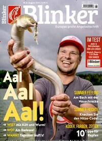 Titelbild der Ausgabe 80/2021 von Blinker. Diese Zeitschrift und viele weitere Sportmagazine als Abo oder epaper bei United Kiosk online kaufen.