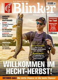 Titelbild der Ausgabe 100/2021 von Blinker. Diese Zeitschrift und viele weitere Sportmagazine als Abo oder epaper bei United Kiosk online kaufen.
