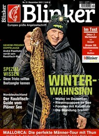 Titelbild der Ausgabe 120/2021 von Blinker. Diese Zeitschrift und viele weitere Sportmagazine als Abo oder epaper bei United Kiosk online kaufen.