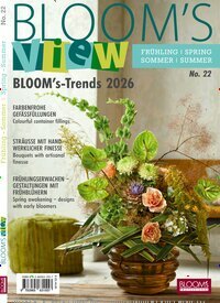 Titelbild der Ausgabe 1/2026 von Blooms View. Diese Zeitschrift und viele weitere Naturzeitschriften, Landwirtschaftszeitungen und Umweltmagazine als Abo oder epaper bei United Kiosk online kaufen.