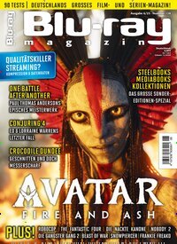 Titelbild der Ausgabe 6/2025 von Blu-ray Magazin. Diese Zeitschrift und viele weitere Audiomagazine, Filmmagazine und Fotozeitschriften als Abo oder epaper bei United Kiosk online kaufen.