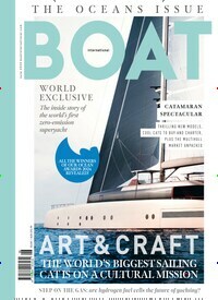 Titelbild der Ausgabe 6/2024 von Boat International. Diese Zeitschrift und viele weitere Sportmagazine als Abo oder epaper bei United Kiosk online kaufen.