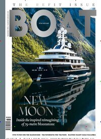 Titelbild der Ausgabe 11/2026 von Boat International. Diese Zeitschrift und viele weitere Sportmagazine als Abo oder epaper bei United Kiosk online kaufen.