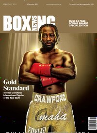 Titelbild der Ausgabe 51/2025 von Boxing News. Diese Zeitschrift und viele weitere Sportmagazine als Abo oder epaper bei United Kiosk online kaufen.
