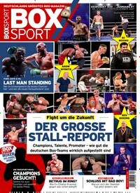 Titelbild der Ausgabe 12/2021 von BoxSport. Diese Zeitschrift und viele weitere Sportmagazine als Abo oder epaper bei United Kiosk online kaufen.