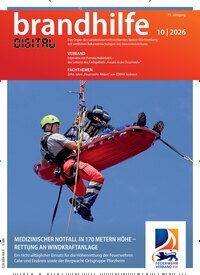 Titelbild der Ausgabe 10/2026 von Brandhilfe Baden-Württemberg. Diese Zeitschrift und viele weitere Jurazeitschriften und Zeitschriften für Verwaltung als Abo oder epaper bei United Kiosk online kaufen.