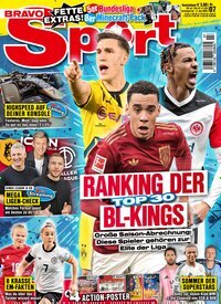 Titelbild der Ausgabe 7/2025 von Bravo Sport. Diese Zeitschrift und viele weitere Sportmagazine als Abo oder epaper bei United Kiosk online kaufen.