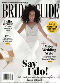 Titelbild der Ausgabe 7/2023 von Bridal Guide. Diese Zeitschrift und viele weitere Modemagazine und DIY-Magazine als Abo oder epaper bei United Kiosk online kaufen.