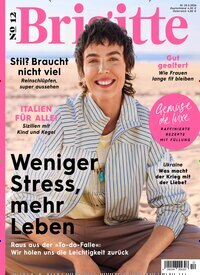 Titelbild der Ausgabe 12/2026 von Brigitte. Diese Zeitschrift und viele weitere Frauenzeitschriften als Abo oder epaper bei United Kiosk online kaufen.
