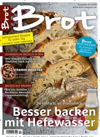 Titelbild der Ausgabe 2/2026 von Brot. Diese Zeitschrift und viele weitere Kochzeitschriften und Backzeitschriften als Abo oder epaper bei United Kiosk online kaufen.