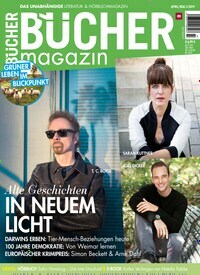 Titelbild der Ausgabe 3/2019 von Bücher. Diese Zeitschrift und viele weitere Reisemagazine, Freizeitmagazine und Wissensmagazine als Abo oder epaper bei United Kiosk online kaufen.