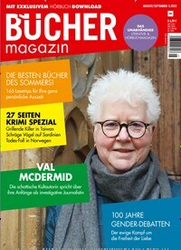 Titelbild der Ausgabe 5/2022 von Bücher. Diese Zeitschrift und viele weitere Reisemagazine, Freizeitmagazine und Wissensmagazine als Abo oder epaper bei United Kiosk online kaufen.