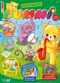 Titelbild der Ausgabe 8/2025 von Bummi. Diese Zeitschrift und viele weitere Jugendzeitschriften und Kinderzeitschriften als Abo oder epaper bei United Kiosk online kaufen.