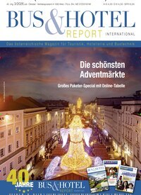 Titelbild der Ausgabe 3/2026 von Bus & Hotel Report International. Diese Zeitschrift und viele weitere Gastronomiezeitschriften, Fashionmagazine, Beautymagazine als Abo oder epaper bei United Kiosk online kaufen.
