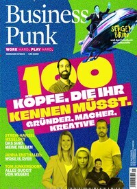 Titelbild der Ausgabe 1/2024 von Business Punk. Diese Zeitschrift und viele weitere Wirtschaftsmagazine und Politikmagazine als Abo oder epaper bei United Kiosk online kaufen.