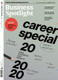 Titelbild der Ausgabe 1/2020 von Business Spotlight. Diese Zeitschrift und viele weitere Reisemagazine, Freizeitmagazine und Wissensmagazine als Abo oder epaper bei United Kiosk online kaufen.