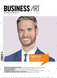 Titelbild der Ausgabe 1/2022 von Businessart. Diese Zeitschrift und viele weitere Businessmagazine als Abo oder epaper bei United Kiosk online kaufen.