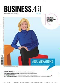 Titelbild der Ausgabe 3/2022 von Businessart. Diese Zeitschrift und viele weitere Businessmagazine als Abo oder epaper bei United Kiosk online kaufen.