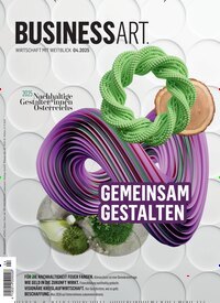 Titelbild der Ausgabe 4/2025 von Businessart. Diese Zeitschrift und viele weitere Businessmagazine als Abo oder epaper bei United Kiosk online kaufen.