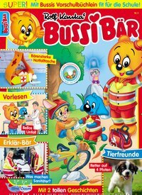 Titelbild der Ausgabe 5/2025 von Bussi Bär. Diese Zeitschrift und viele weitere Jugendzeitschriften und Kinderzeitschriften als Abo oder epaper bei United Kiosk online kaufen.