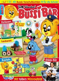 Titelbild der Ausgabe 6/2025 von Bussi Bär. Diese Zeitschrift und viele weitere Jugendzeitschriften und Kinderzeitschriften als Abo oder epaper bei United Kiosk online kaufen.