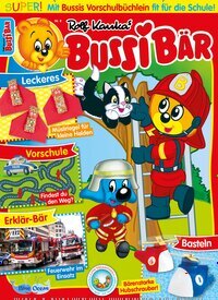 Titelbild der Ausgabe 8/2026 von Bussi Bär. Diese Zeitschrift und viele weitere Jugendzeitschriften und Kinderzeitschriften als Abo oder epaper bei United Kiosk online kaufen.