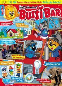 Titelbild der Ausgabe 10/2025 von Bussi Bär. Diese Zeitschrift und viele weitere Jugendzeitschriften und Kinderzeitschriften als Abo oder epaper bei United Kiosk online kaufen.