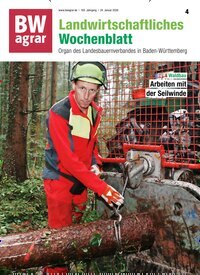 Titelbild der Ausgabe 4/2026 von BWagrar Landwirtschaftliches Wochenblatt. Diese Zeitschrift und viele weitere Naturzeitschriften, Landwirtschaftszeitungen und Umweltmagazine als Abo oder epaper bei United Kiosk online kaufen.