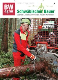 Titelbild der Ausgabe 4/2026 von BWagrar Schwäbischer Bauer. Diese Zeitschrift und viele weitere Naturzeitschriften, Landwirtschaftszeitungen und Umweltmagazine als Abo oder epaper bei United Kiosk online kaufen.