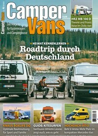 Titelbild der Ausgabe 4/2020 von Camper Vans. Diese Zeitschrift und viele weitere Automagazine und Motorradzeitschriften als Abo oder epaper bei United Kiosk online kaufen.