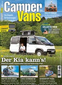 Titelbild der Ausgabe 5/2026 von Camper Vans. Diese Zeitschrift und viele weitere Automagazine und Motorradzeitschriften als Abo oder epaper bei United Kiosk online kaufen.