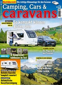 Titelbild der Ausgabe 7/2022 von Camping, Cars & Caravans. Diese Zeitschrift und viele weitere Automagazine und Motorradzeitschriften als Abo oder epaper bei United Kiosk online kaufen.