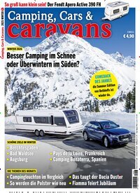Titelbild der Ausgabe 8/2025 von Camping, Cars & Caravans. Diese Zeitschrift und viele weitere Automagazine und Motorradzeitschriften als Abo oder epaper bei United Kiosk online kaufen.
