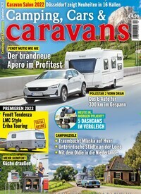 Titelbild der Ausgabe 9/2022 von Camping, Cars & Caravans. Diese Zeitschrift und viele weitere Automagazine und Motorradzeitschriften als Abo oder epaper bei United Kiosk online kaufen.