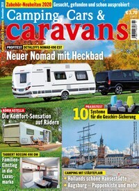 Titelbild der Ausgabe 11/2019 von Camping, Cars & Caravans. Diese Zeitschrift und viele weitere Automagazine und Motorradzeitschriften als Abo oder epaper bei United Kiosk online kaufen.